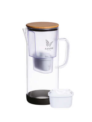 La Carafe filtrante en verre Azuré Alpin