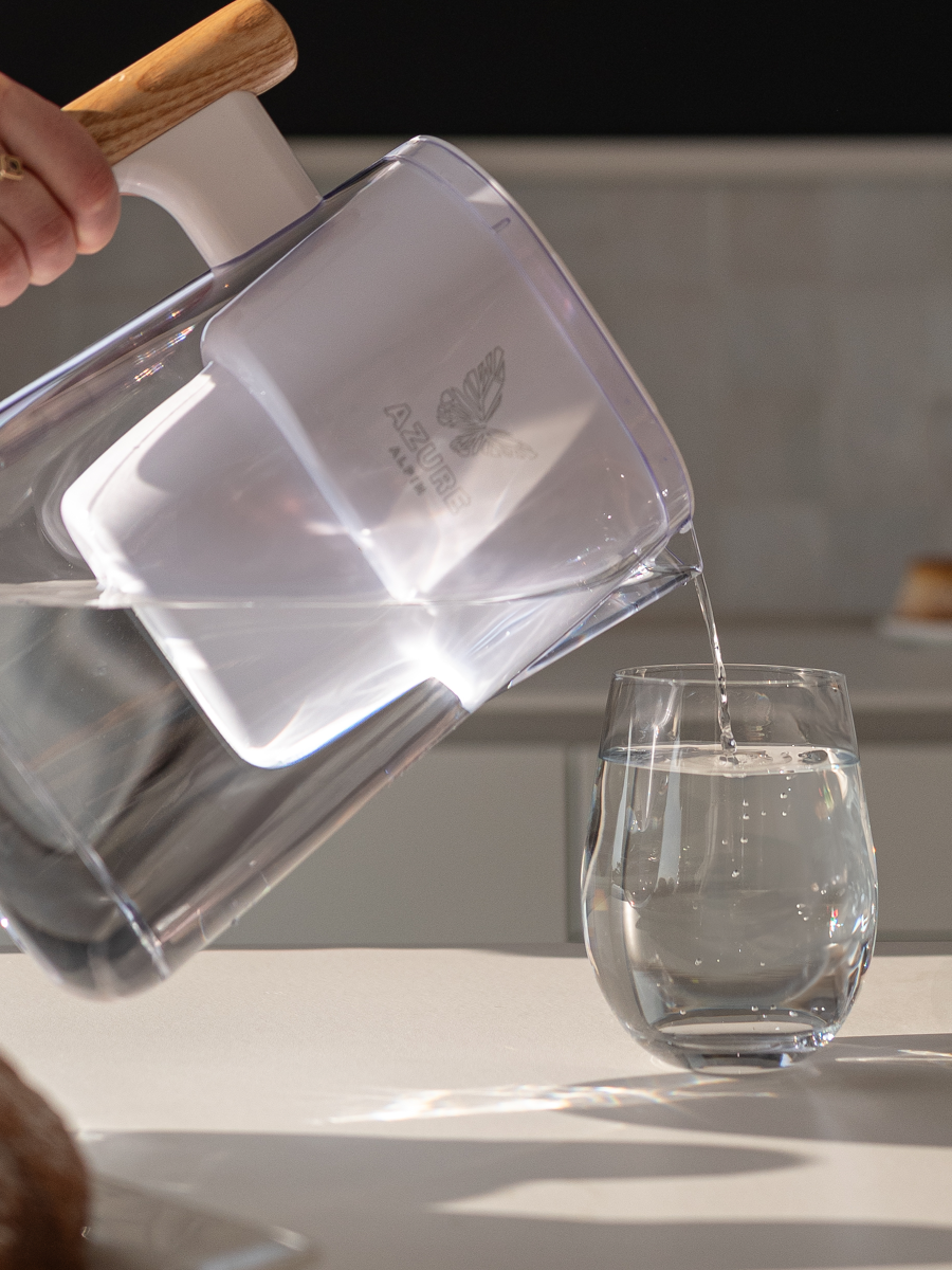 La Carafe filtrante en plastique Azuré Alpin