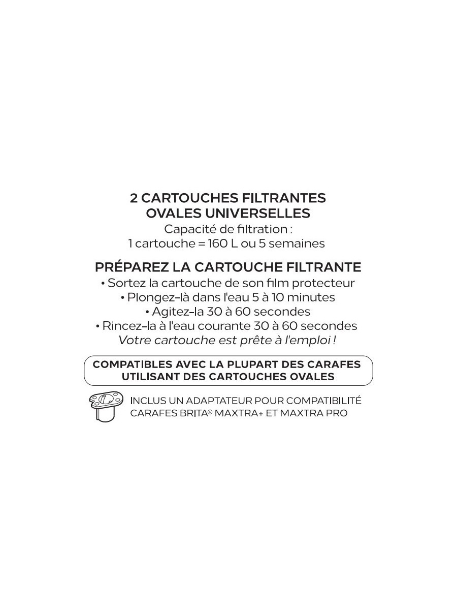 Cartouches filtrantes - Abonnement