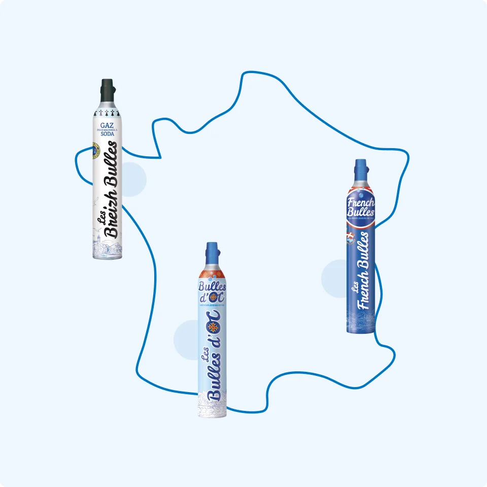 Production locale de cylindres CO2 en France